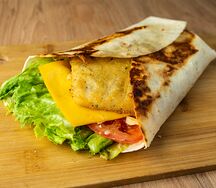 Ролл с рыбой