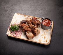 Шашлык из cвинoй шейки