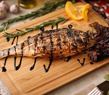 Дорада на углях