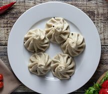 Хинкали классические с мятой