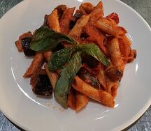 Пенне с овощами