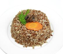 Гречка с грибами