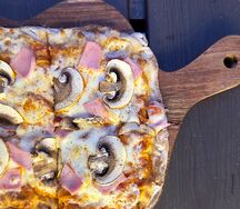 Ветчина и грибы