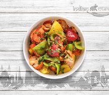 Чикен тикка салат