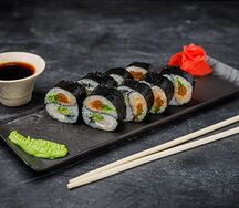 Инь-Янь с лососем