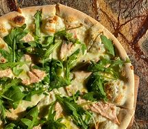 Пицца с Лососем