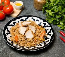 Плов по-арабски с курицей