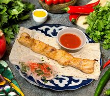 Шашлык из куриного филе