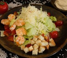 Цезарь с креветками