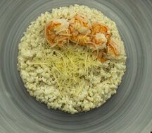 Ризотто с креветками