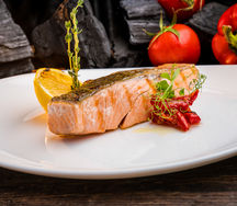 Стейк из лосося
