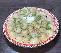 Пельмени без бульона