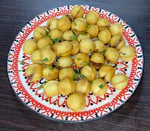 Пельмени жареные
