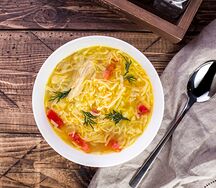 Куриная лапша