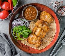 Шашлык из куриного бедра