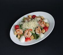 Салат Цезарь с креветкой