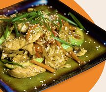 Wok с курицей