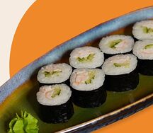 Маки с креветкой