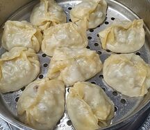 Манты с говядиной