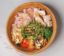 Салат с индейкой су-вид