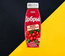 Добрый морс Виноград клюква 0.3