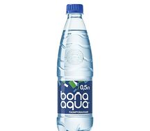 Вода BonAquа газированная 0,5