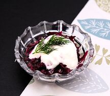 Салат из свеклы с майонезом