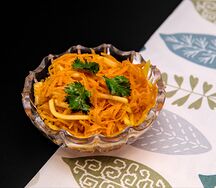 Салат из моркови с яблоком