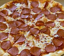 Пицца пепперони 33см