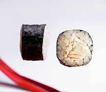 Ролл со снежным крабом