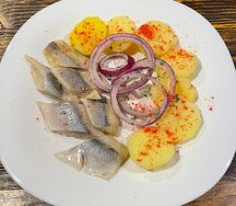 Сельдь с картошкой