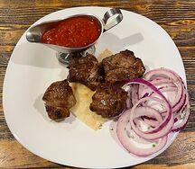 Шашлык из бараньей мякоти