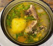 Хашлама с говядиной