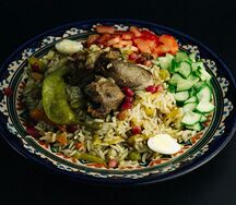 Плов с говядиной Халяль
