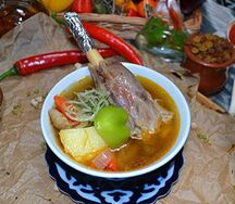Шурпа с бараниной