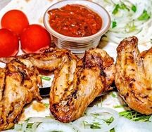 Шашлык из куриных крылышек