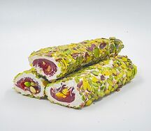 Лукум с гранатом, нугой и фисташкой