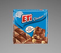 Eti: Молочный шоколад с фундуком