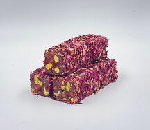 Лукум с розой, гранатом и фисташкой