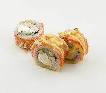 Лосось и маракуйя