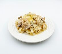 Тальятелле с курицей и грибами