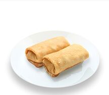 Блинчики с ветчиной и сыром