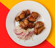 Шашлык из cвинoй шейки