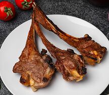 Шашлык из бараньей корейки