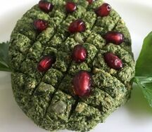 Пхали (шпинат с орехами)