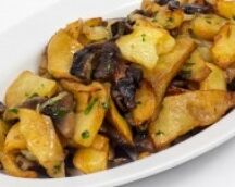 Картофель жареный с грибами