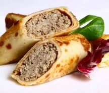 Блинчики с мясом 2шт