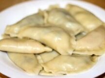 Вареники с картошкой и беконом