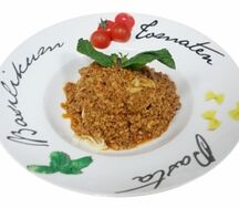 Тельятелли с соусом болоньезе