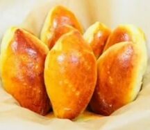 Пирожки с яблоком 5шт